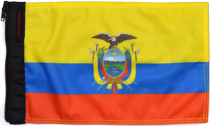 Special Offer Ecuador Flag Forever Wave