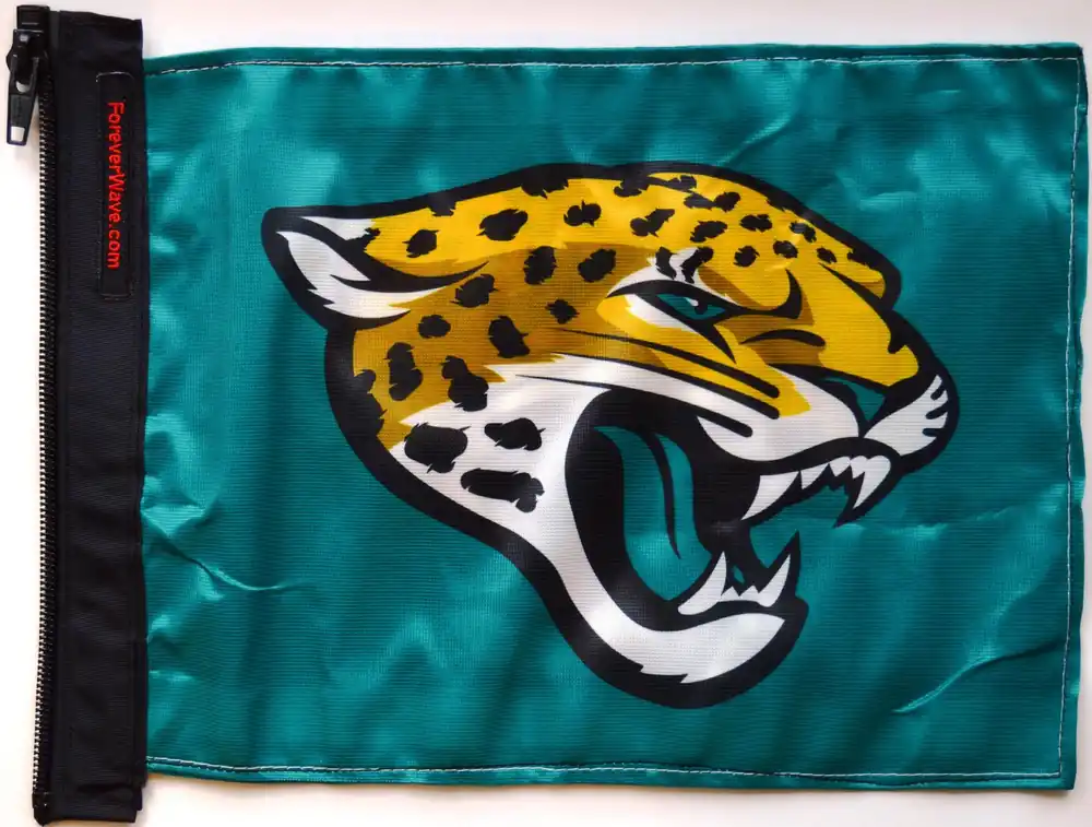 Brand New Jacksonville Jaguars Flag Forever Wave