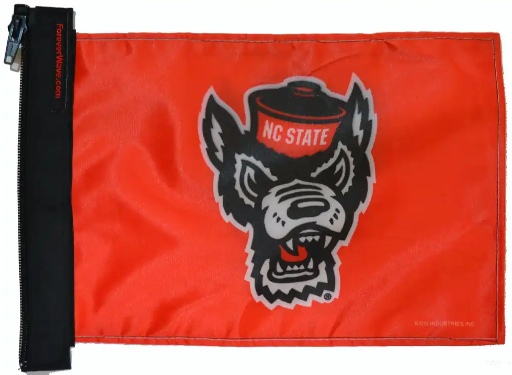 Markdown North Carolina State Flag Forever Wave