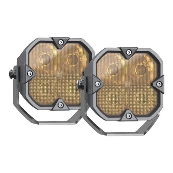 Price Drop ARC Lighting 4211D Concept Pod Pro, 3” Cube, Driving Beam, U Bracket Mount, W/ SafeSwap Lenses