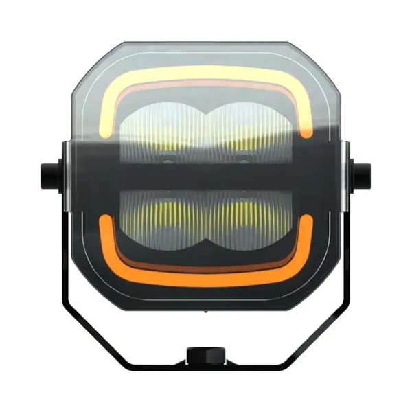 High Quality ARC Lighting 4231D Concept Pod Pro Max 5, 5” Pod, Driving Beam, U Bracket Mount, Tri Color DRL