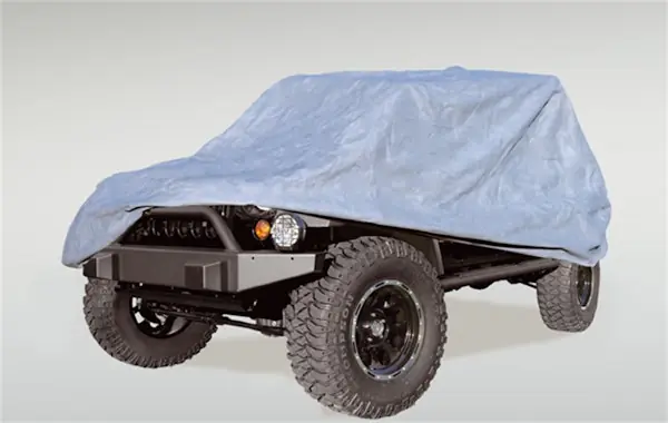 Rugged Ridge 13321.70 HD Full Car Cover; 55-06 Jeep CJ/Wrangler YJ/TJ Big Sale