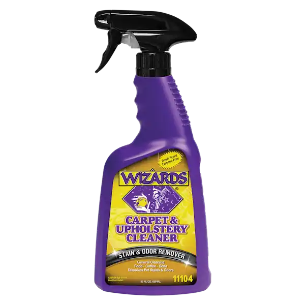 Money Back Guarantee Wizards Products 11104 Carpet & Upholstery Cleaner