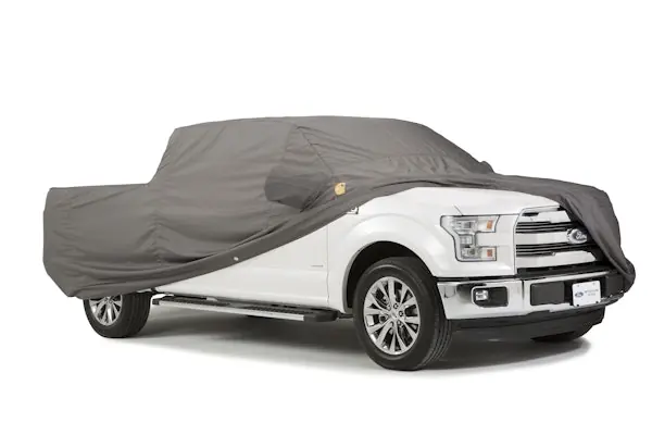 Final Sale Covercraft Custom Car Covers CCH10050CG Carhartt Custom Work Truck Cover - Gravel