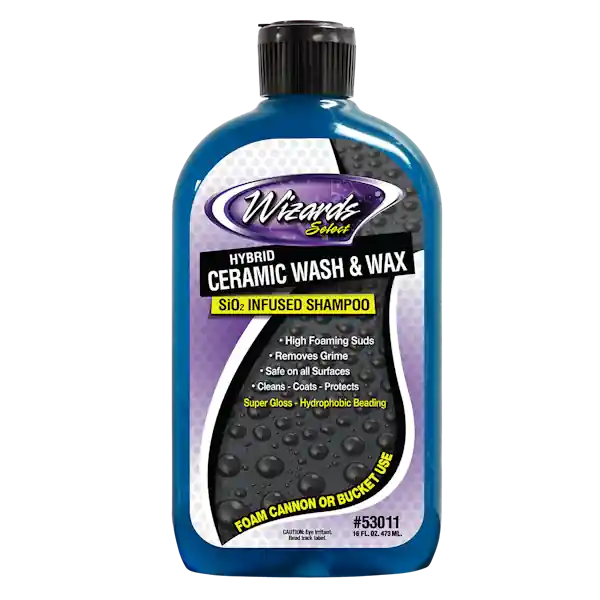 Limited Time Wizards Products 53011 Ceramic Wash & Wax 16 oz