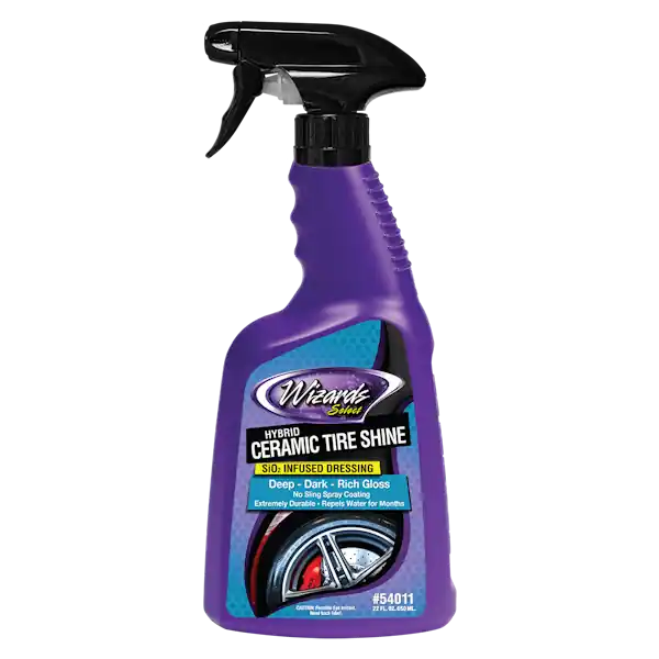 Fan Favorite Wizards Products 54011 Wizards Select Hybrid Ceramic Tire Shine 22 oz