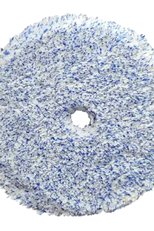 Wizards Products 11601 21 DA Blue/White Microfiber Cut Pad Final Sale