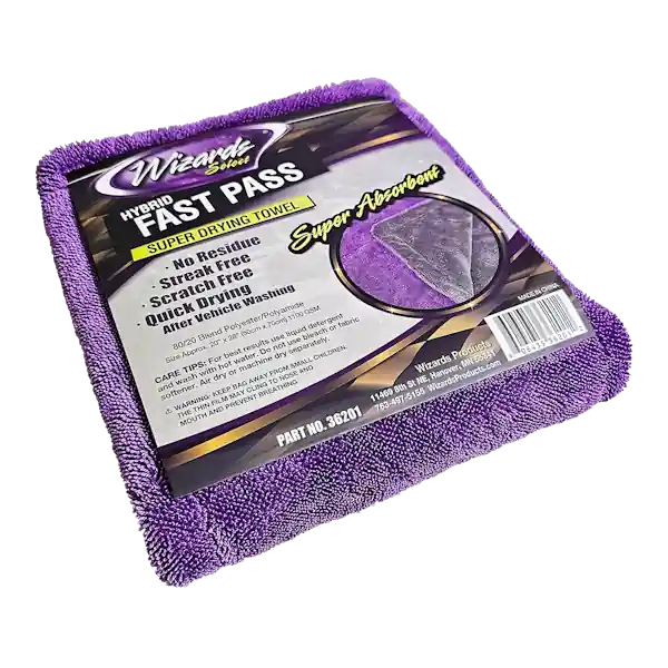 Luxury Wizards Products 36201 Hybrid Fast Pass Drying Towel
