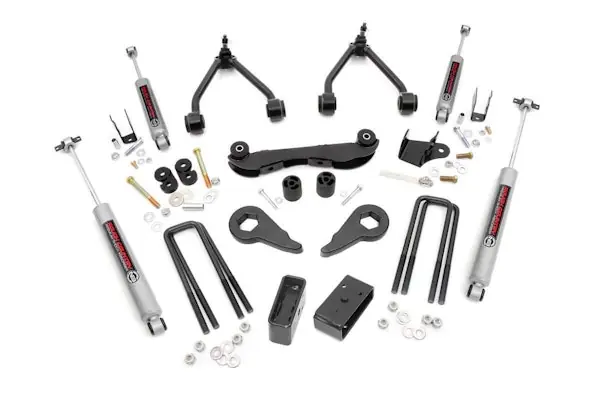 Rough Country 16530RED 2-3 Inch Lift Kit Grab Now