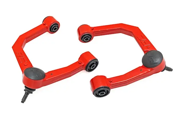 Money Back Guarantee Rough Country 74201ARED Red Forged Upper Control Arms