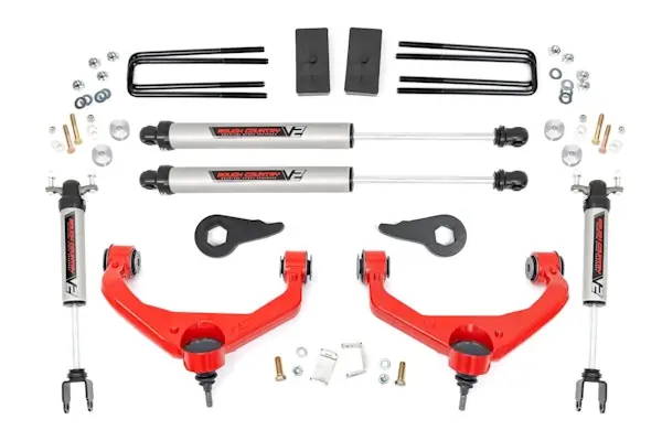 Rough Country 95970RED 3.5 Inch Lift Kit Money Back Guarantee