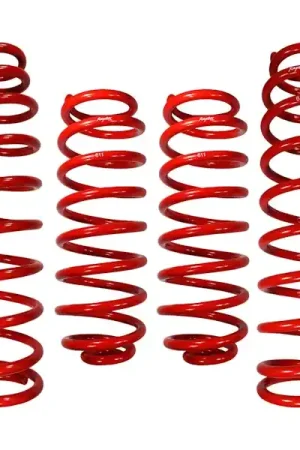 Raptor Series 170107-404500 RSO Front and Rear Coil Springs 2.5in Lift Red for Wrangler JK/JKU 4-Door Exclusive