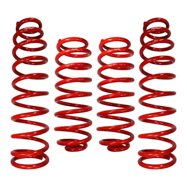 Raptor Series 170107-404700 RSO Front and Rear Coil Springs 4in Lift Black for Wrangler JK/JKU 4-Door Today Only