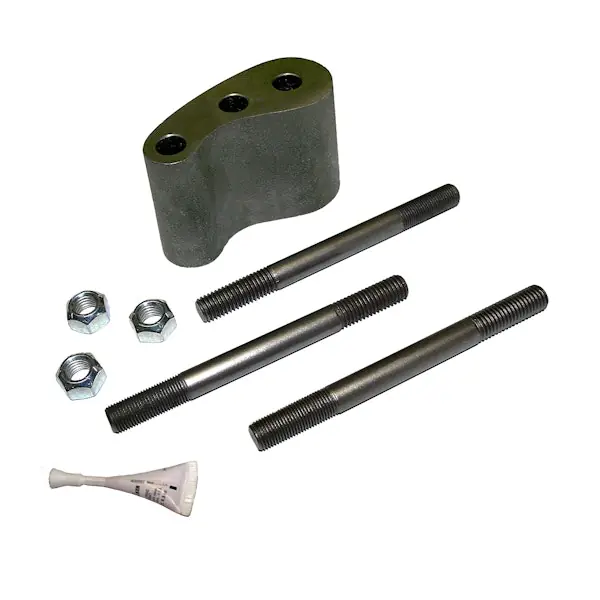 Direct From Factory Superlift 3434 3" Raised 3 Bolt Steering Block - 73-87 GM 1/2 & 3/4 Ton & 73-91 Blzr/Jmy/Sub
