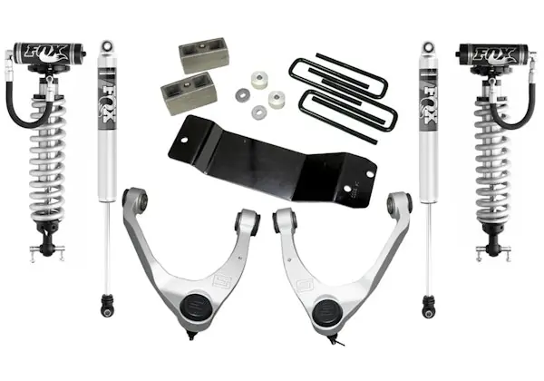Superlift 3600FX 3.5" Upper CtrlArmKit-14-18(19OldBody)GM1500 4WDwOE Al or SS CtrlArms wFoxRrShks Exclusive