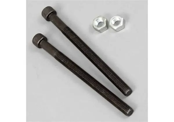 Superlift 56350 Tie Bolts - 5/16 x 3.5" w/ Nuts - Pair Genuine