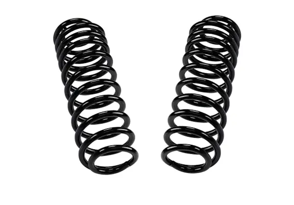 Crafted Superlift 597 Dual Rate Coil Springs - Pair - Rear - 4" Lift - 18-25 Wrangler JL 4-Door