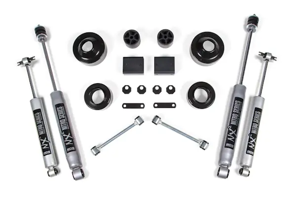 BDS Suspension BDS1401H 2007-2011 Jeep Wrangler (JK) 2Dr 2" Coil Spacer System Best Seller