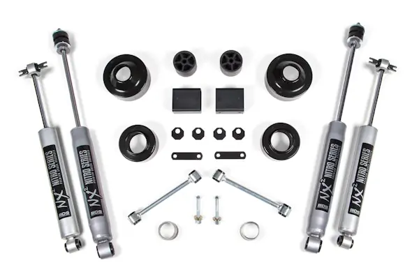 BDS Suspension BDS1429H 2012-2018 Jeep Wrangler (JK) 2Dr 2" Coil Spacer System Luxury