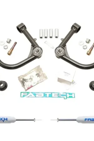 Fabtech K7102 Uniball UCA Lift System w/Shocks Bargain