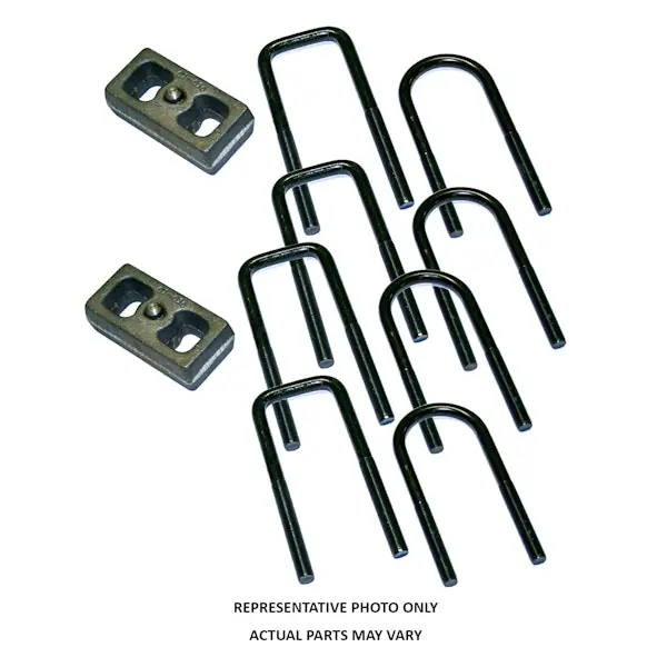 Superlift 9083 2" Rear Block & U-bolt Kit - *Without Top Mount Overloads Mega Sale