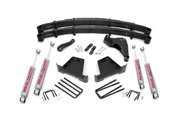 Rough Country 481.2 5-inch Suspension Lift Kit Clearance