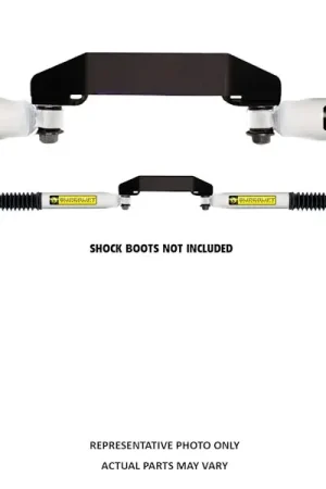 Today Only Superlift 92708 Dual Steering Stabilizer Kit - SL (Hydraulic) - 09-13 Ram 2500/3500 4WD