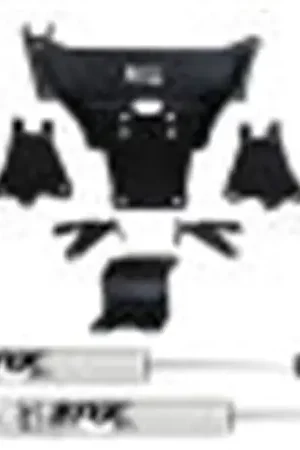 Crafted Superlift 92753 Dual Steering Stabilizer Kit-w/ Fox 2.0 Shocks - 23-25 F250/350 4WD-No Lift Req
