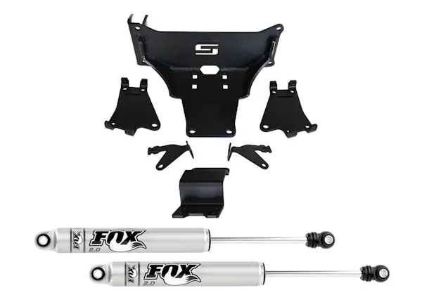 Handmade Superlift 92766 Dual Steering Stabilizer Kit - Fox 2.0 Cylinders - 17-25 F450/550 4WD