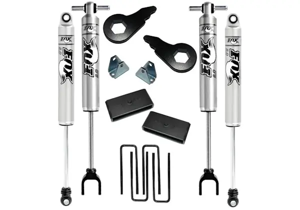 Fast Shipping Superlift K1034F 2" Lift Kit - 11-19 Silverado/Sierra 2500HD/3500HD 4WD w/ Fox 2.0 Rear Shocks
