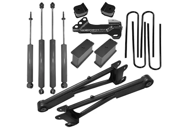 Warranty Included Superlift K1045 2" Spacer Lift Kit - 11-22 F-250/F-350 4WD w/ Radius Arms & SL Shocks