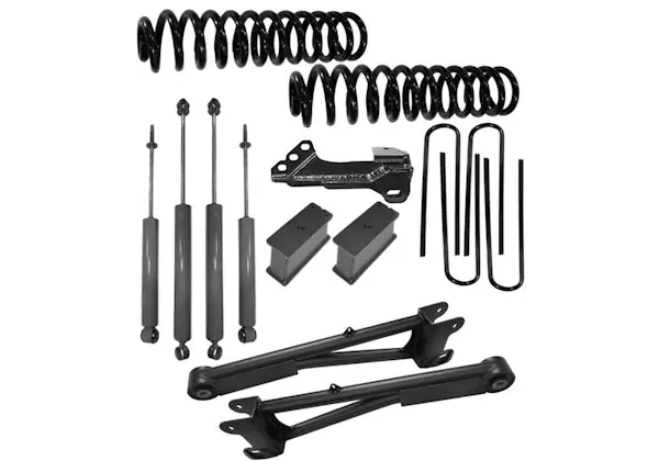 Superlift K1054 2" Coil Spring Lift Kit - 05-07 Ford-F-250/F-350 4WD w/ Radius Arms & SL Shocks Trusted Brand