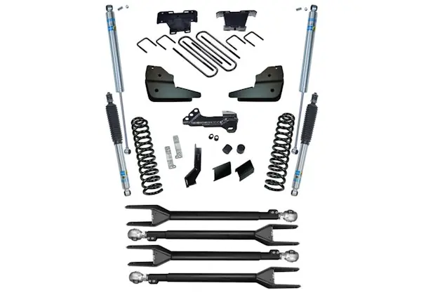 Superlift K1068B 4" 4-Link Lift Kit - 23-25 F-250/F-350 4WD - Diesel - w/ Bilstein Shocks Warranty Included