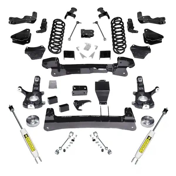 Markdown Superlift K123 6" Lift Kit - 1500 Suburban/Tahoe/Yukon 4WD - Knuckle Kit w/ SL Shocks