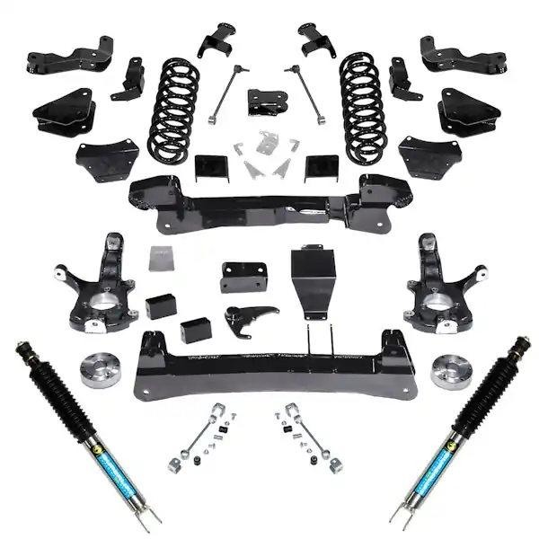 Superlift K123B 6" Lift Kit - 1500 Suburban/Tahoe/Yukon 4WD - Knuckle Kit w/ Bilstein Shocks Free Shipping