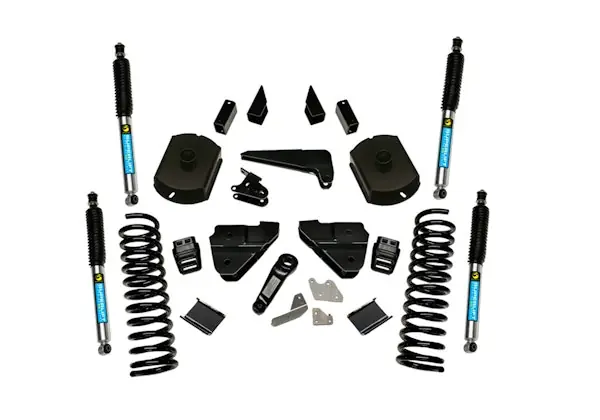 Affordable Superlift K125B 4" Lift Kit-14-18 Ram 2500 4WD-Diesel-Replacement Radius Arms w/ Bilstein Shocks