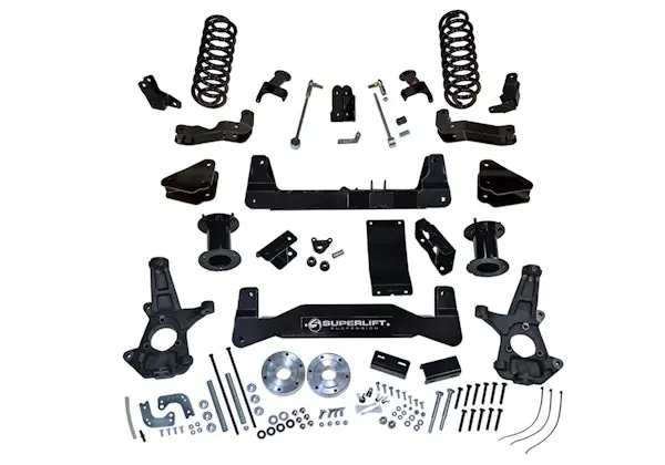 Exclusive Offer Superlift K139 6.5" Lift Kit - 15-16 Tahoe/Yukon 1500 4WD w/ OE CAST Steel Ctrl Arms