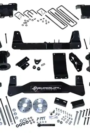 Top Rated Superlift K162B 6.5" Lift Kit - 07-13 Silverado/Sierra 1500 4WD - w/ Bilstein Rear Shocks
