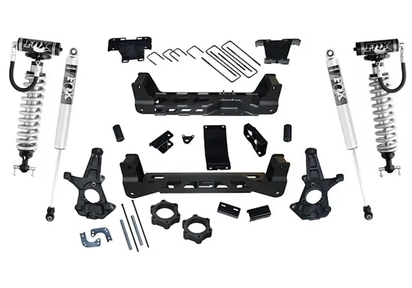 Instant Buy Superlift K162FX 6.5" Lift Kit w/ FOX Coilovers & Rear Shocks - 07-13 Silverado/Sierra 1500 4WD