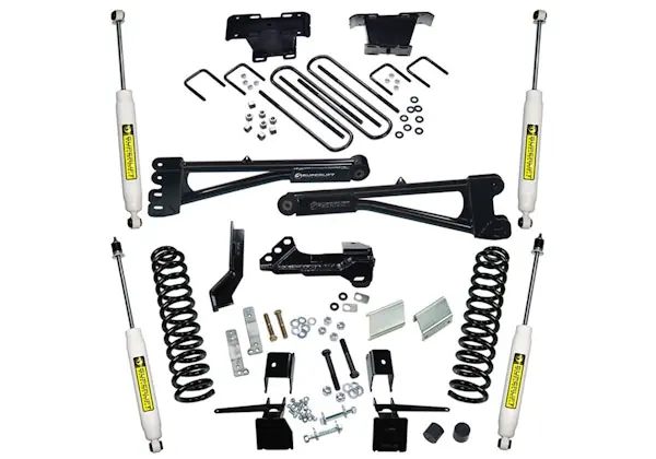 Superlift K165 4" Radius Arm Lift Kit - 17-22 F-250/F-350 4WD - Diesel - w/ SL Shocks Time-Limited