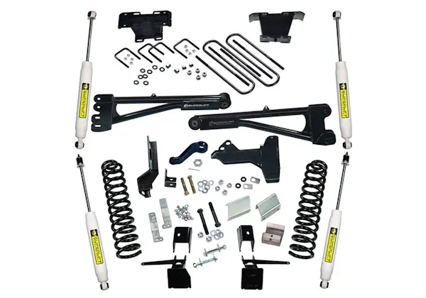 Superlift K169 6" Radius Arm Lift Kit - 17-22 F-250/F-350 4WD - Diesel - w/ SL Shocks Premium