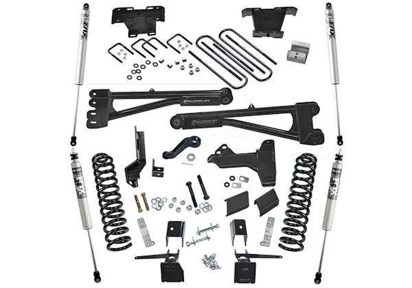 Buy Today Superlift K169F 6" Lift Kit w/ FOX Shocks - 17-22 F250/350 4WD Diesel w/ Radius Arms