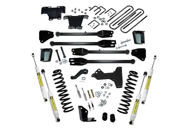 Buy Online Superlift K231 6" Lift Kit - 05-07 F250/F350 4WD Diesel w 4-Link Conversion & SL Shocks