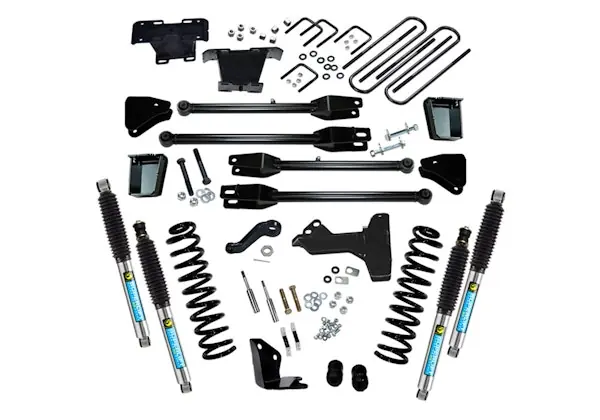 Buy Direct Superlift K231B 6" Lift Kit - 05-07 F250/F350 4WD Diesel w 4-Link Conversion & Bilstein Shocks