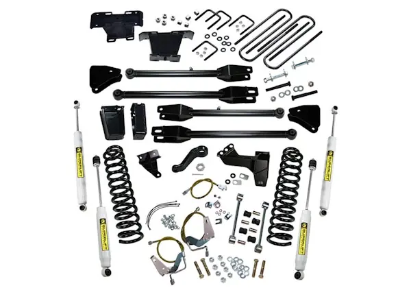 Fan Favorite Superlift K234 6" Lift Kit - 08-10 F-250/F-350 4WD - Diesel - w/ 4-Link Conversion & SL Shocks