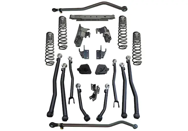 Superlift K199 4" Rock Runner Series Lift Kit - 18-23 JP JL WRGLR 4 DR - W/ SHADOW SERIES SHX Buy Direct