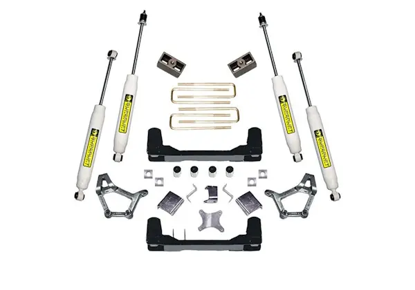Money Back Guarantee Superlift K306 4"-5" Adj Lift Kit-86-95 Toy PU/4Run (EXC 89-95 Shrt Std Cab) 4WD w SL Shocks