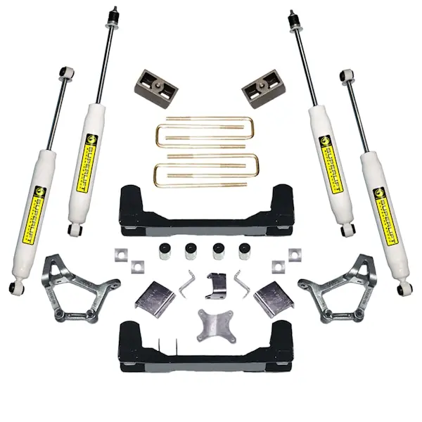 Superlift K307 4"-5" Adjustable Lift Kit - 89-95 Toyota PU Short Bed Std Cab 4WD w/ SL Shocks Markdown