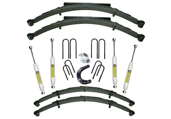 Clearance Superlift K442 6" Lift Kit (w/ 52" Rr Sprngs) - 73-91 GM 3/4 Ton 4WD - w/ SL Shocks