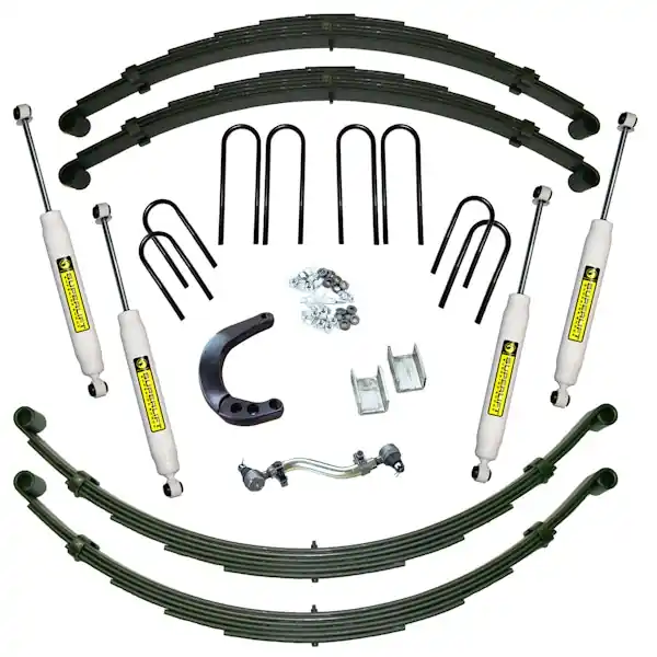 Superlift K445 8" Lift Kit (w/ 52" Rr Sprngs) - 73-91 GM 3/4 Ton 4WD-Rr Spring Kit w/SL Shcks Weekend Sale
